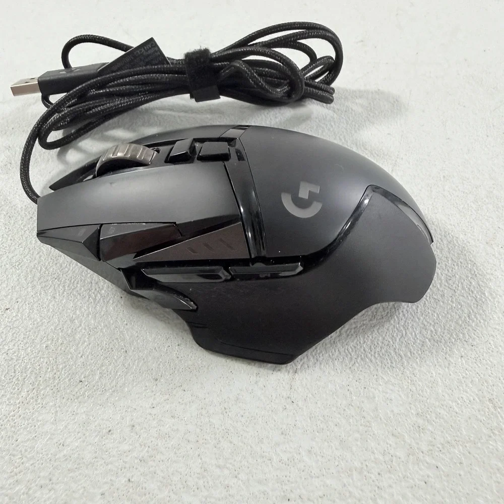 Logitech G502 Hero High Performance Gaming Mouse Wired RBG TESTED WORKING